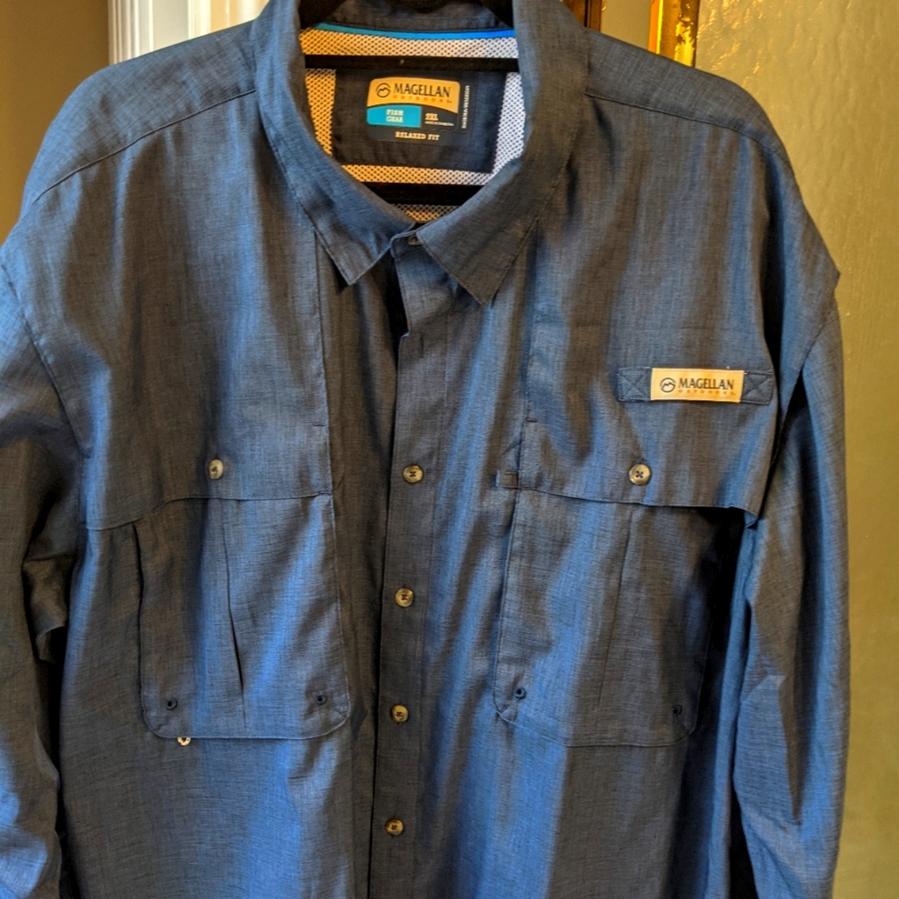 Magellan long sleeve fishing shirt